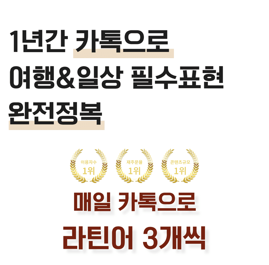 라틴어 서비스 소개 1